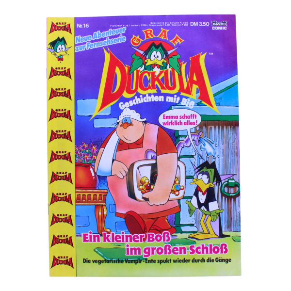 Graf Duckula Comic Heft 16 Bastei 1991 selten | Hoppla-Stuff